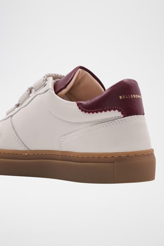 Leren Sneakers - Beige