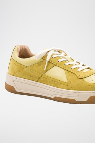 Leren Sneakers - Geel
