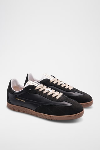 Leren Sneakers - Zwart
