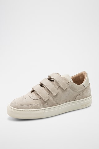 Leren Sneakers - Beige