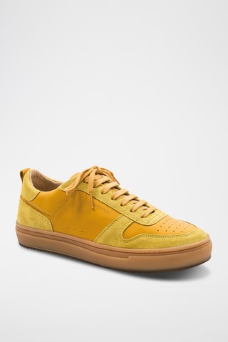 Leren Sneakers - Geel