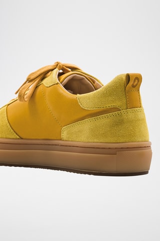 Leren Sneakers - Geel