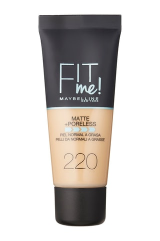 Font de teint liquide Fit Me Matte Poreless - N°220 Beige Naturel - 30 ml