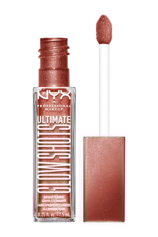 Fard à paupières liquide et illuminateur 12 h Ultimate Glow Shots - Mango moment - 7,5 ml