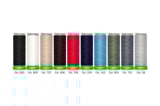 Boîte de 10 bobines 
Multicolore