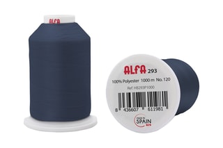 Bobine de fil - 1000 m - Bleu marine