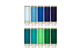 Boîte de 10 bobines 
Multicolore