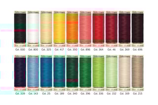 Boîte de 20 bobines Multicolore