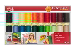 Boîte de 20 bobines Multicolore