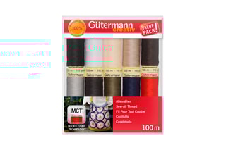 Boîte de 10 bobines 
Multicolore