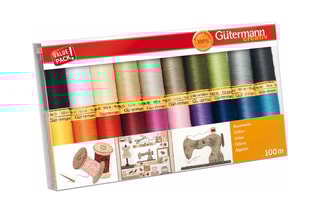 Boîte de 20 bobines Multicolore