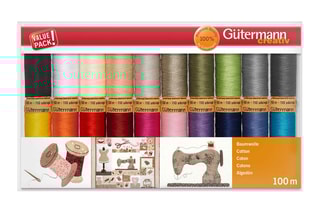Boîte de 20 bobines Multicolore
