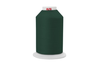 5 bobines de fil - 1000 m - Vert bouteille