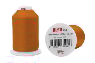 Bobine de fil - 1000 m - Orange