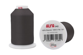 Bobine de fil - 1000 m - Marron foncé
