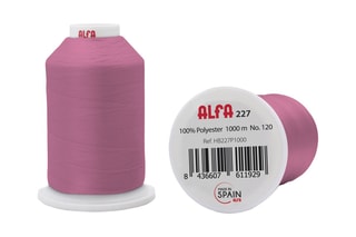 Bobine de fil - 1000 m - Rose 