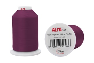 Bobine de fil - 1000 m - Framboise