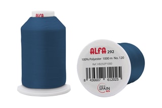 Bobine de fil - 1000 m - Bleu roi