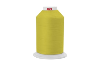 5 bobines de fil - 1000 m - Jaune