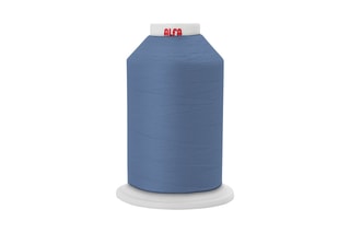 5 bobines de fil - 1000 m - Bleu azur