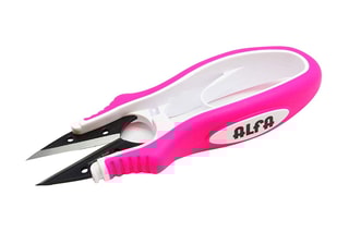 Tesoura Rosa e branco