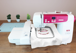 Machine à broder CREA