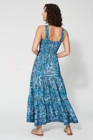 Vestido comprido - Azul