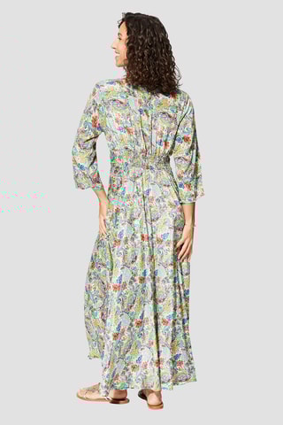 Vestido comprido - Bege