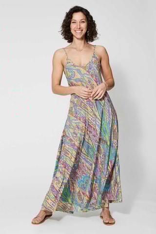 Robe longue - Multicolore