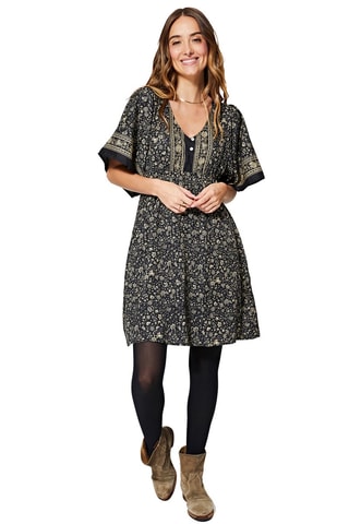 Vestido curto - Preto