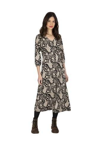 Vestido comprido - Preto