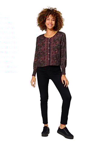 Camisa Preto e rosa