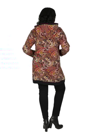 Vestido com capuz - Vermelho