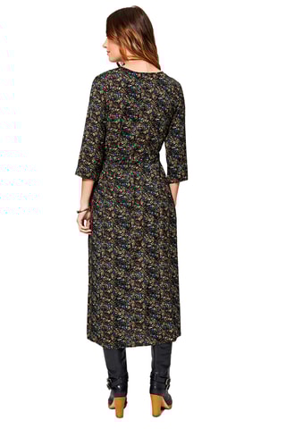 Robe portefeuille - Noir