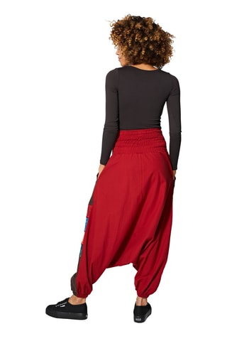 Calças saruel - Vermelho