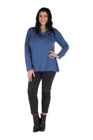 Top - Azul