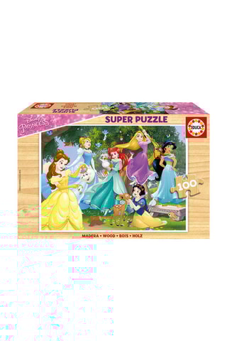 Puzzle Princesses Disney en bois - 100 pièces - Dès 6 ans