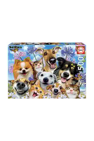 Puzzle selfie animaux au soleil - 500 pièces - Dès 11 ans