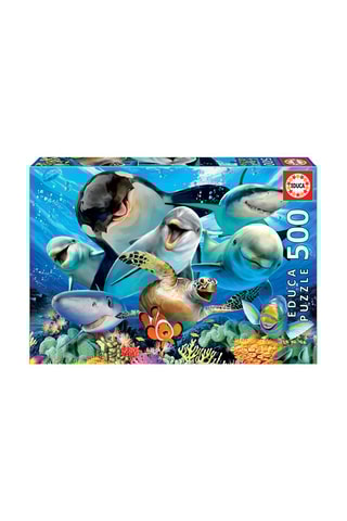 Puzzle selfie vie sous-marine - 500 pièces - Dès 11 ans