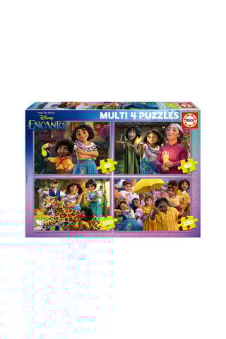4 puzzles Encanto Disney - 50/80/100/150 pièces - Dès 5 ans