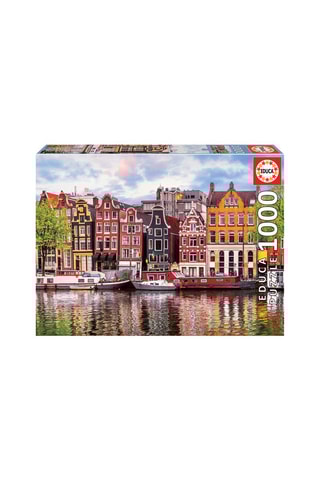 Puzzle maisons d'Amsterdam - 1000 pièces - Dès 14 ans