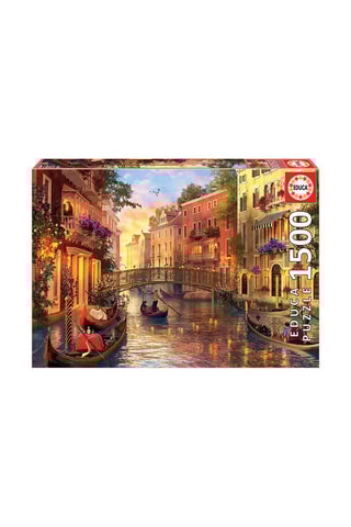 Puzzle coucher de soleil à Venise - 1500 pièces - Dès 14 ans