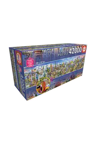 Puzzle monuments mondiaux - 42000 pièces - Dès 14 ans