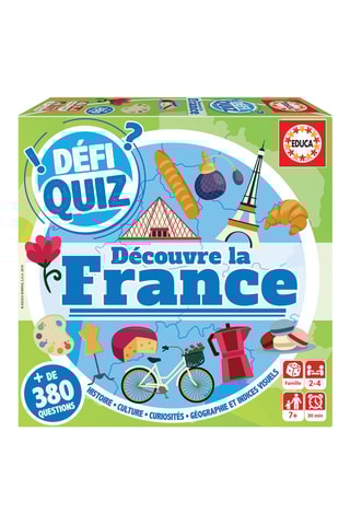 Defi Quiz Voyage en France - Dès 7 ans