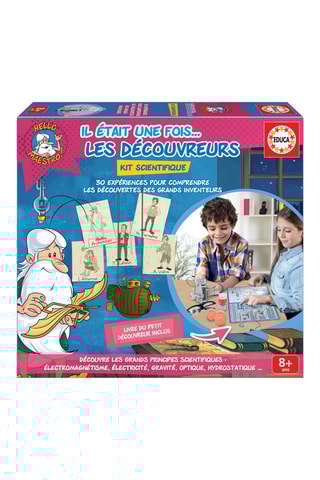 Kit scientifique Il était une fois Les Découvreurs - Dès 8 ans