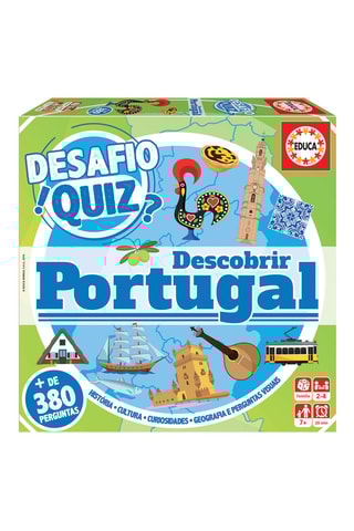 Défi quiz découvrir Portugal - 2 à 4 joueurs – Dès 7 ans