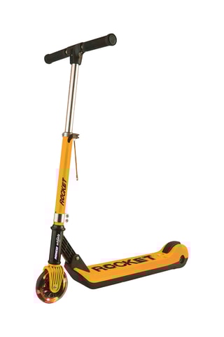 Trottinette électrique – Jaune et noir – Dès 6 ans