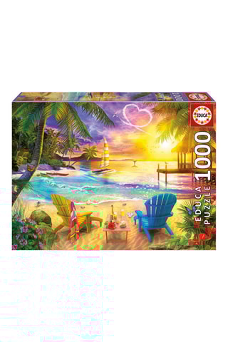 Puzzle Plage de l’amour - 1000 pièces