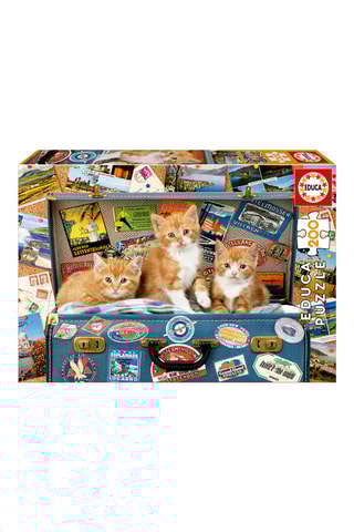 Puzzles chatons voyageurs - 200 pièces