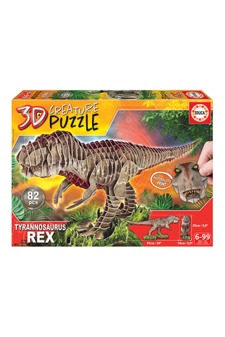 Puzzle 3D Tyrannosaure rex - 82 pièces - Dès 6 ans